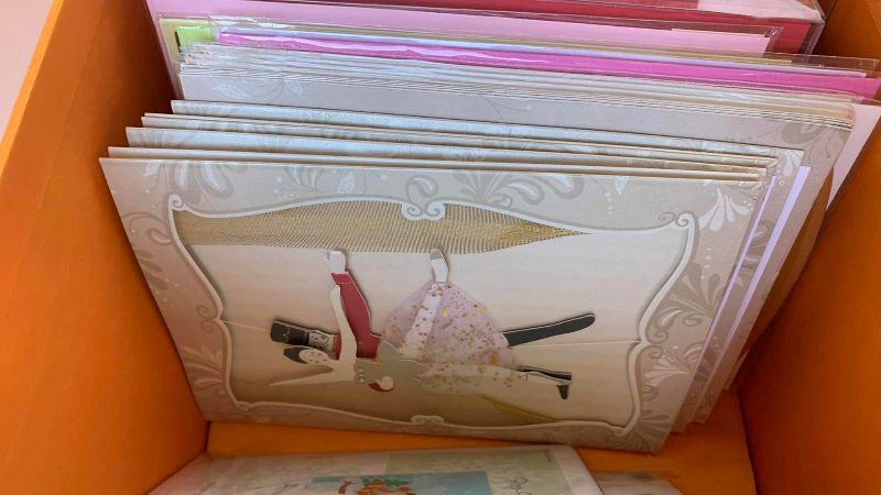Photo 1 of BOX OF STATIONARY AND GREETING CARDS