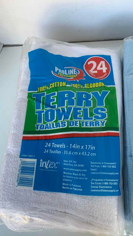 Photo 1 of 2 PACKS OF TERRY TOWELS