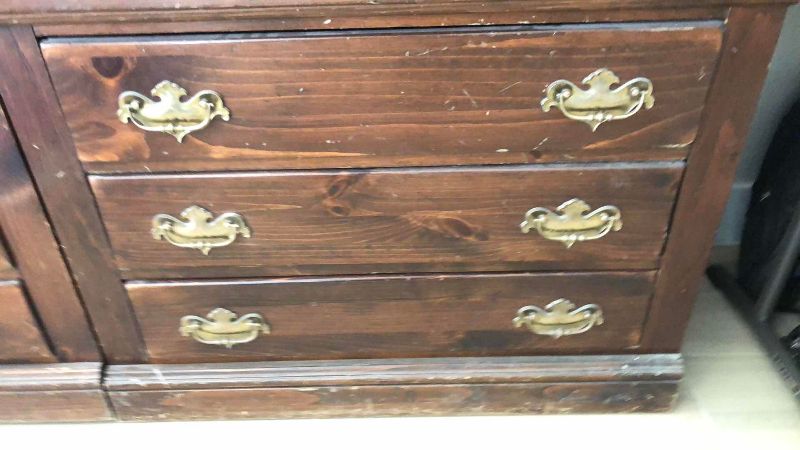 Photo 1 of VINTAGE ETHAN ALLEN BOOKCASE 34” X 14” H 80”