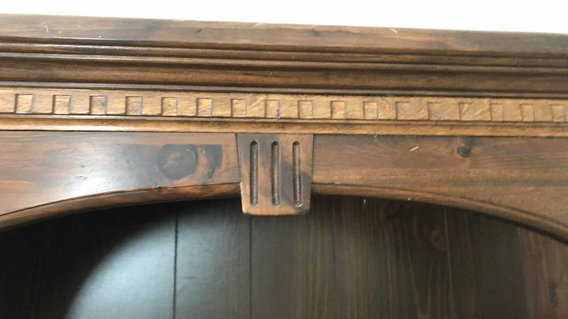 Photo 1 of VINTAGE ETHAN ALLEN BOOKCASE 34” X 14” H 80”