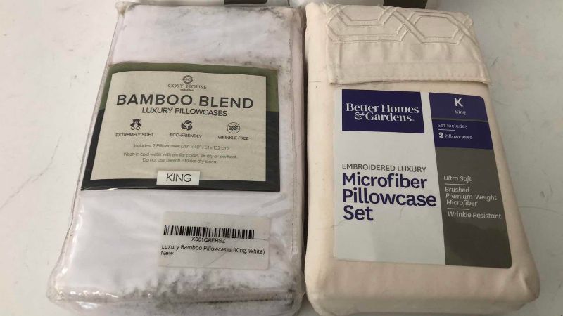 Photo 1 of 4 KING SIZE PILLOW CASES