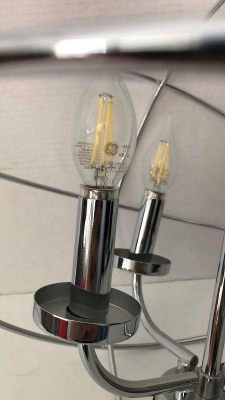 Photo 1 of 4 LIGHT CHANDELIER 16” DIAMETER