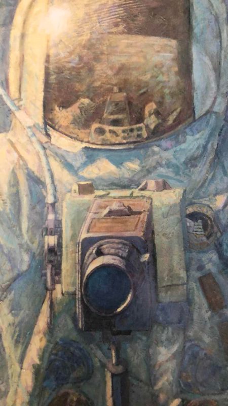 Photo 1 of “THAT’S HOW IT FELT TO WALK ON THE MOON” PRINT SIGNED BY APOLLO 12 ASTRONAUT ALAN BEAN 11” X 14”