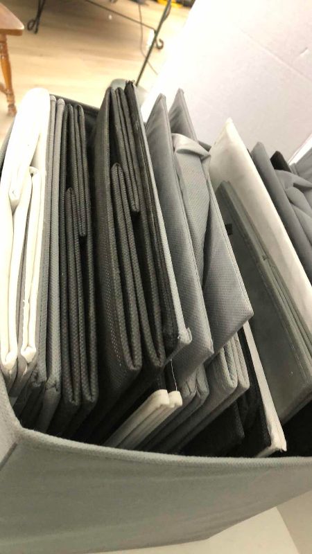 Photo 1 of FOLDING STORAGE BOXES