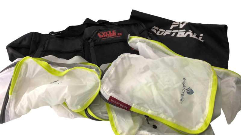 Photo 1 of ASSORTED TYPES AND SIZES OF BAGS