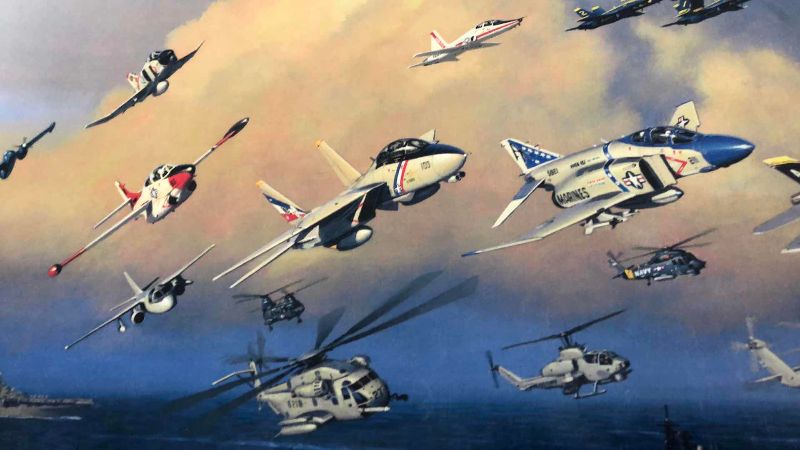 Photo 1 of 2 “HONORING A CENTURY OF WINGS OF GOLD” PRINTS 27” X 36