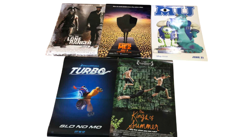 Photo 1 of CHILDRENS MOVIE POSTERS DISNEY 27” X 40”
