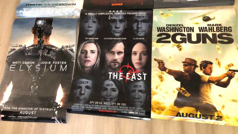 Photo 1 of ACTION MOVIE POSTERS 27” X 40”