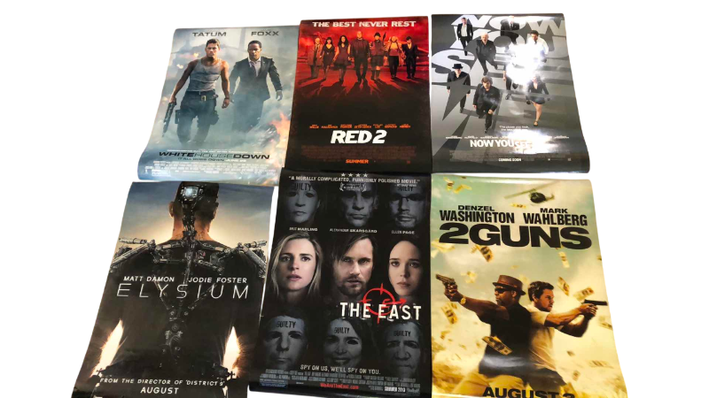 Photo 1 of ACTION MOVIE POSTERS 27” X 40”