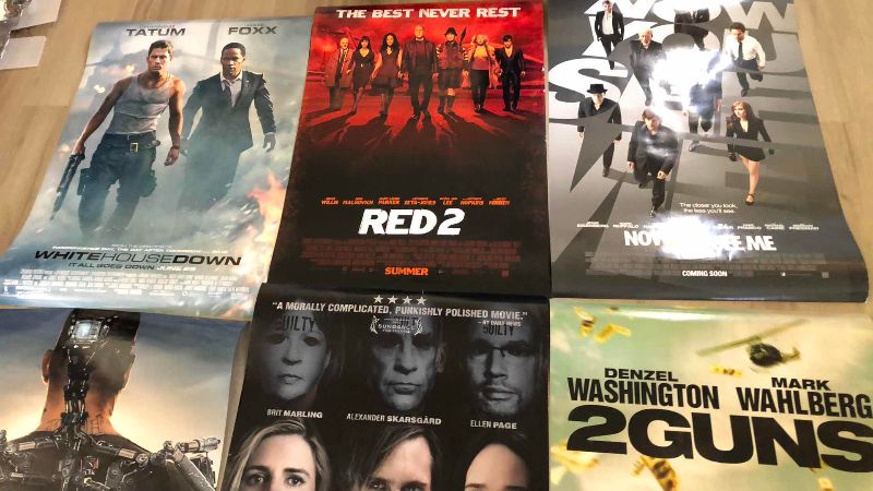 Photo 1 of ACTION MOVIE POSTERS 27” X 40”