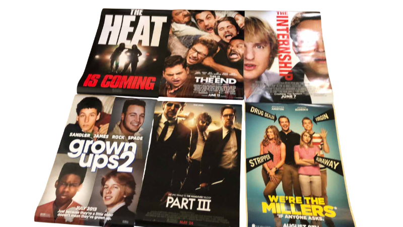 Photo 1 of COMEDY MOVIE POSTERS 27” X 40”