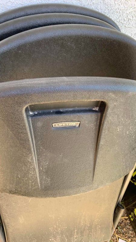 Photo 1 of 4 LIFETIME HEAVY DUTY CHAIRS