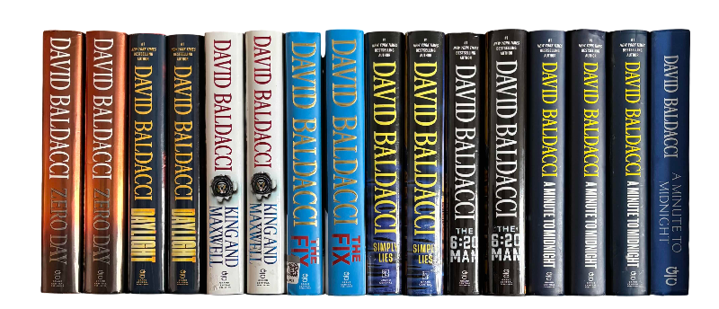 Photo 1 of CONTENTS OF SHELF: DAVID BALDACCI BOOKS (16)