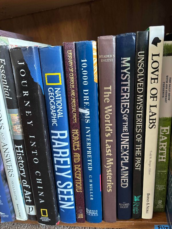 Photo 1 of CONTENTS OF SHELF: ART & WORLD BOOKS