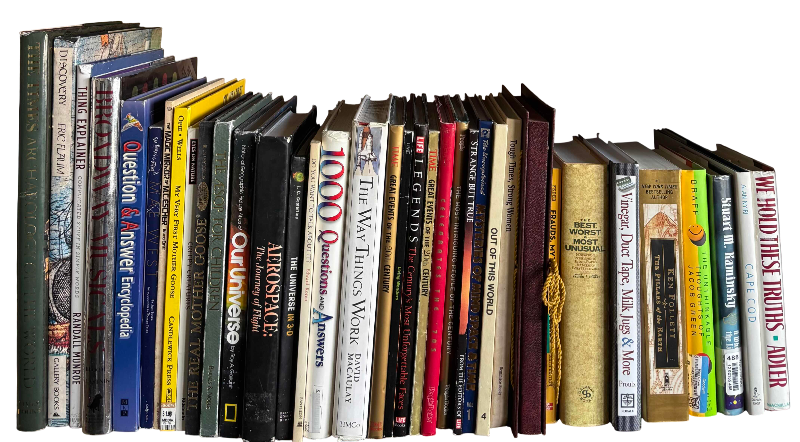 Photo 1 of CONTENTS OF SHELF: EDUCATIONAL BOOKS