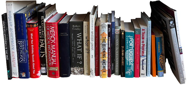 Photo 1 of CONTENTS OF SHELF: EDUCATIONAL BOOKS