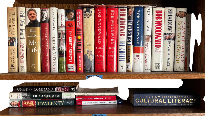 Photo 1 of CONTENTS OF SHELVES (2): POLITICAL BOOKS