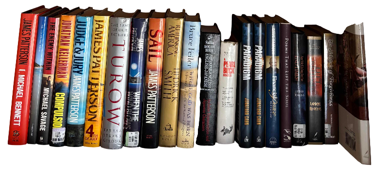 Photo 1 of CONTENTS OF SHELF: FICTIONAL BOOKS