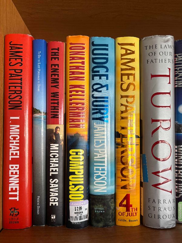 Photo 1 of CONTENTS OF SHELF: FICTIONAL BOOKS
