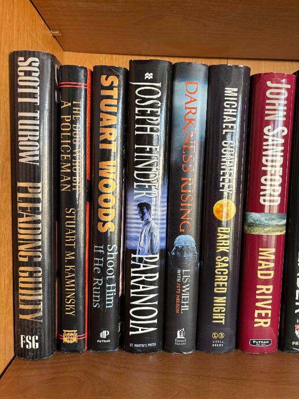 Photo 1 of CONTENTS OF SHELF: FICTIONAL BOOKS