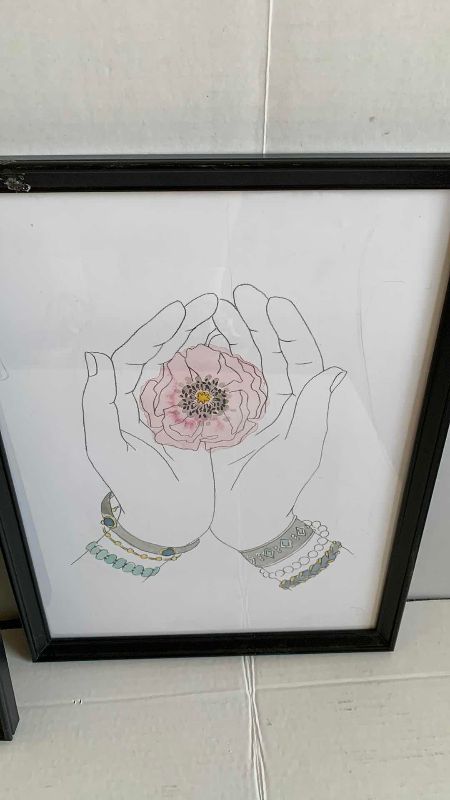 Photo 1 of HAND DRAWN ARTWORK 13” X 17”
