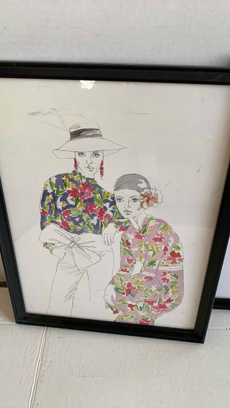 Photo 1 of HAND DRAWN ARTWORK 13” X 17”