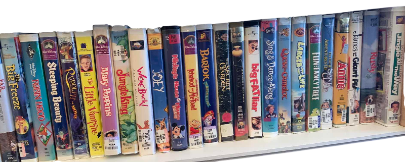Photo 1 of VHS TAPES