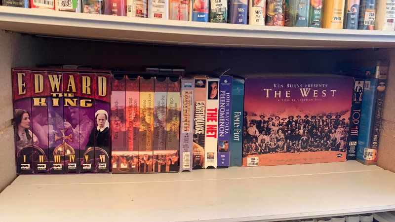 Photo 1 of VHS TAPES