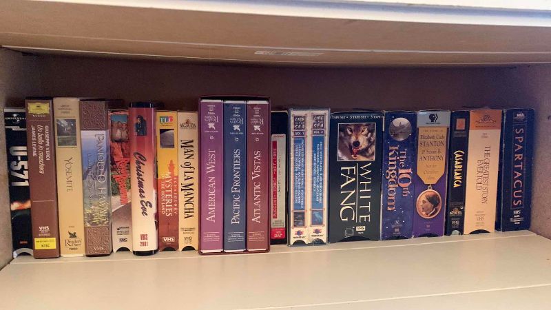 Photo 1 of VHS TAPES