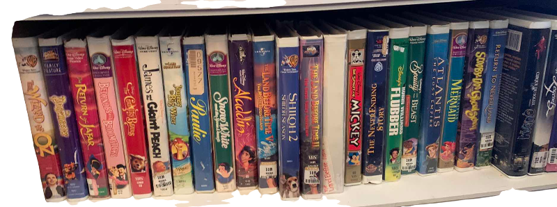 Photo 1 of VHS TAPES