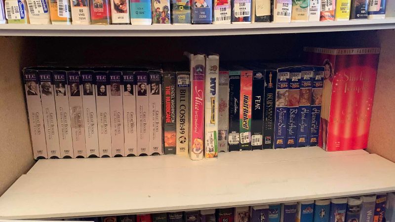 Photo 1 of VHS TAPES