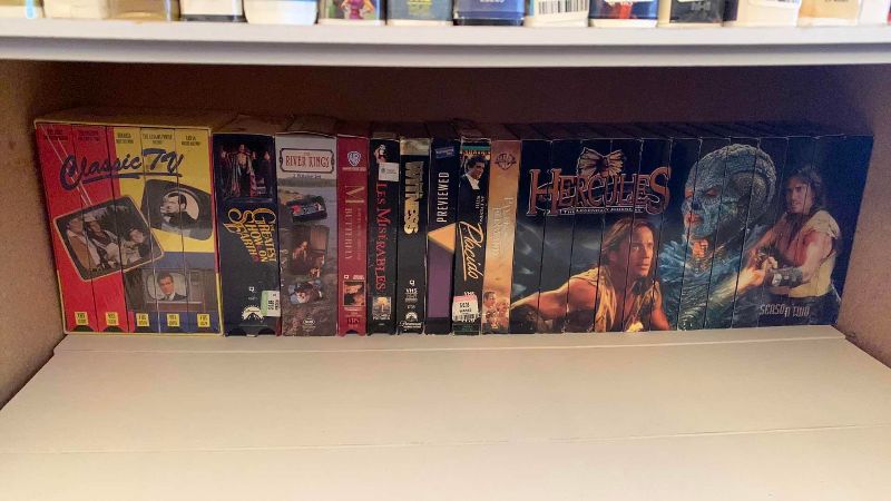 Photo 1 of VHS TAPES