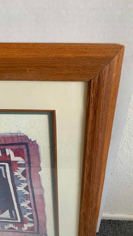 Photo 1 of “SPIRIT RUG” PRINT BY BRUCE WEINBERG 44” X 29”