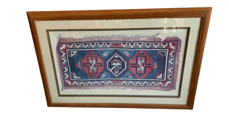 Photo 1 of “SPIRIT RUG” PRINT BY BRUCE WEINBERG 44” X 29”