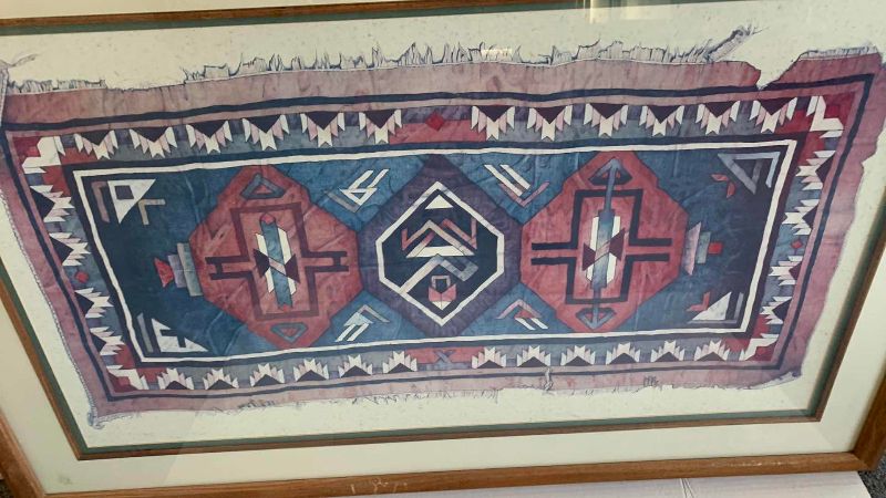 Photo 1 of “SPIRIT RUG” PRINT BY BRUCE WEINBERG 44” X 29”