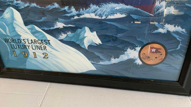 Photo 1 of TITANIC POSTER 28” X 40”