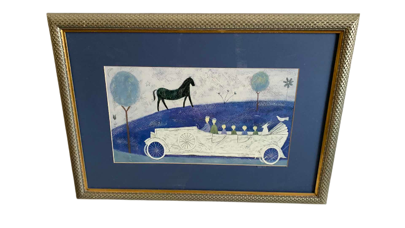 Photo 1 of “FAMILY OUTING” BY PAULA MCARDLE 33” X 24”