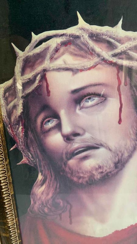 Photo 1 of JESUS PRINT 16” X 33”