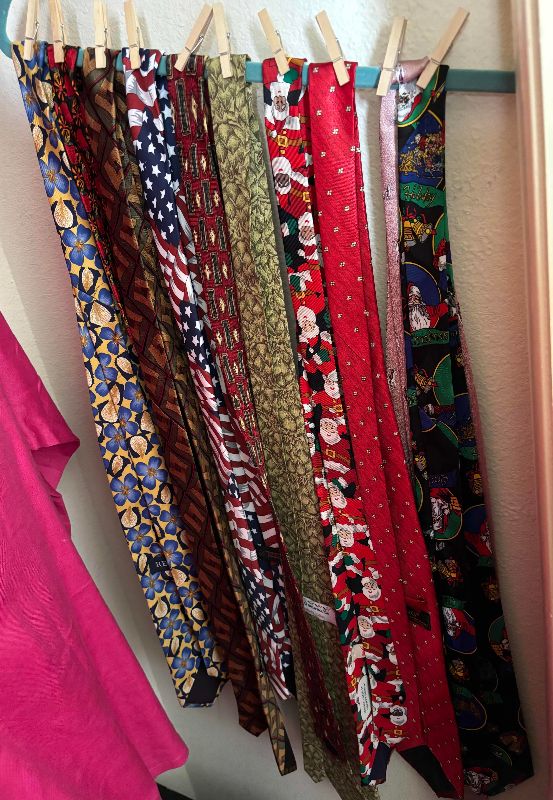 Photo 1 of CONTENTS OF CLOSET: SHIRTS SIZE 3X & PANTS SIZE 46-54 & TIES