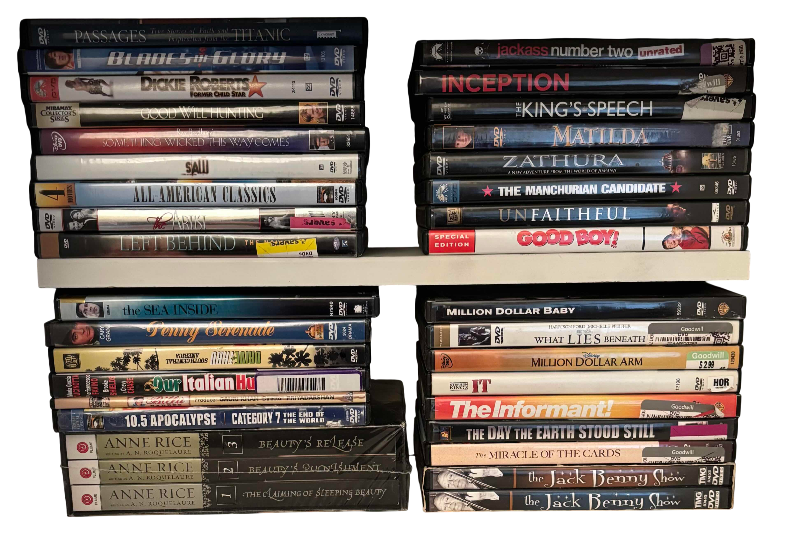 Photo 1 of COLLECTION OF DVDS