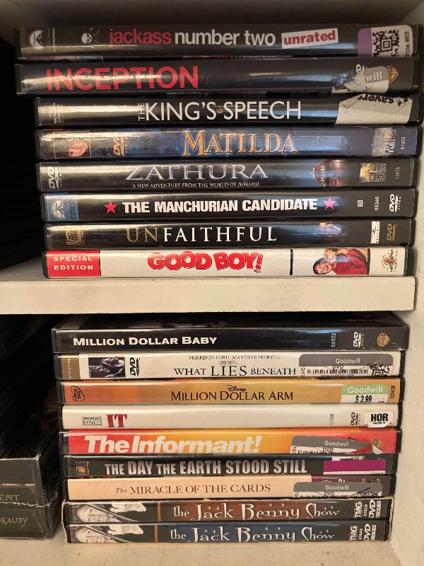 Photo 1 of COLLECTION OF DVDS