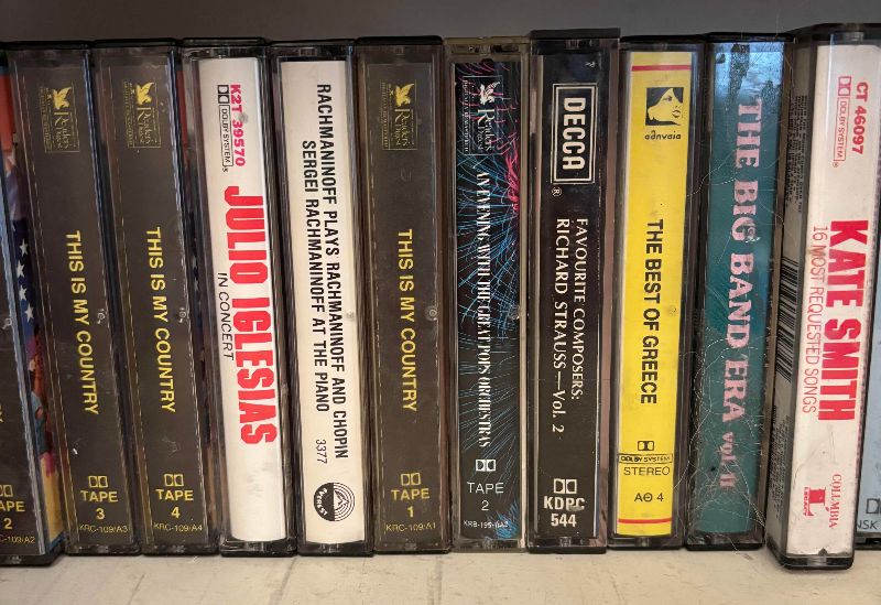 View 3 of COLLECTION OF MIXED MEDIA: CDS & CASSETTE TAPES