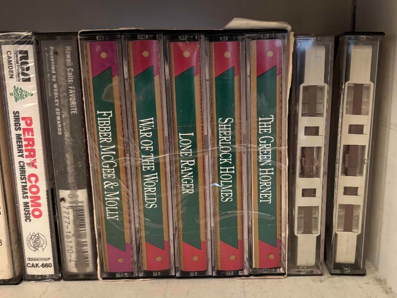 View 2 of COLLECTION OF MIXED MEDIA: CDS & CASSETTE TAPES