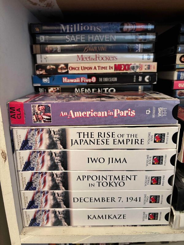 Photo 1 of COLLECTION OF DVD & VHS TAPES