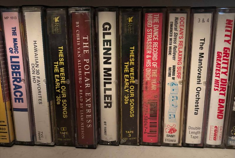 Photo 1 of COLLECTION OF CDS & CASSETTE TAPES