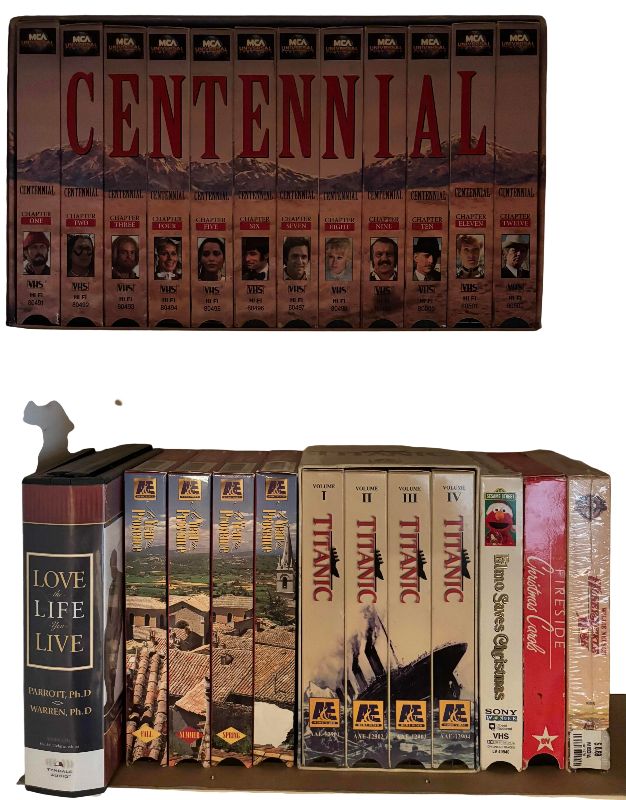 Photo 1 of COLLECTOR SETS OF VHS TAPES
