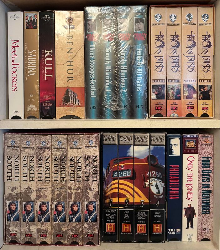 Photo 1 of COLLECTORS SET OF VHS TAPES