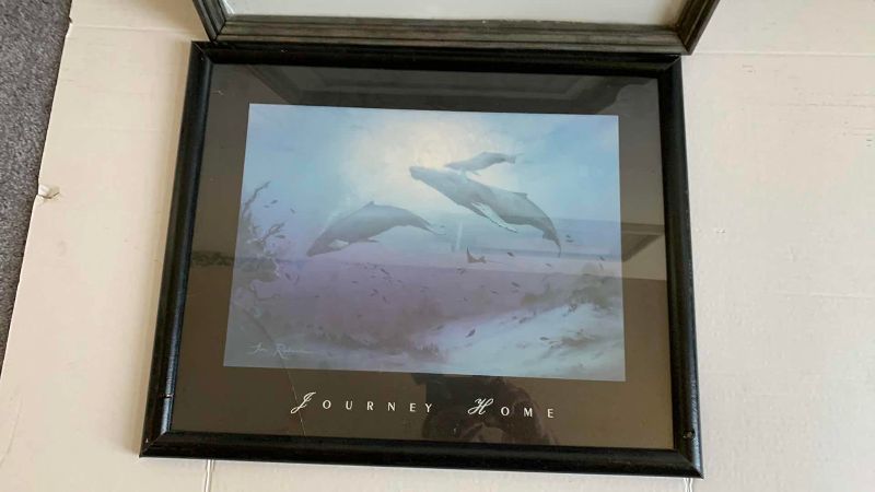 Photo 1 of PAIR OF OCEAN INSPIRED PRINTS