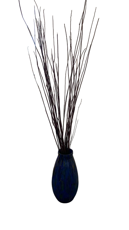 Photo 1 of GLASS VASE WITH REEDS 77”