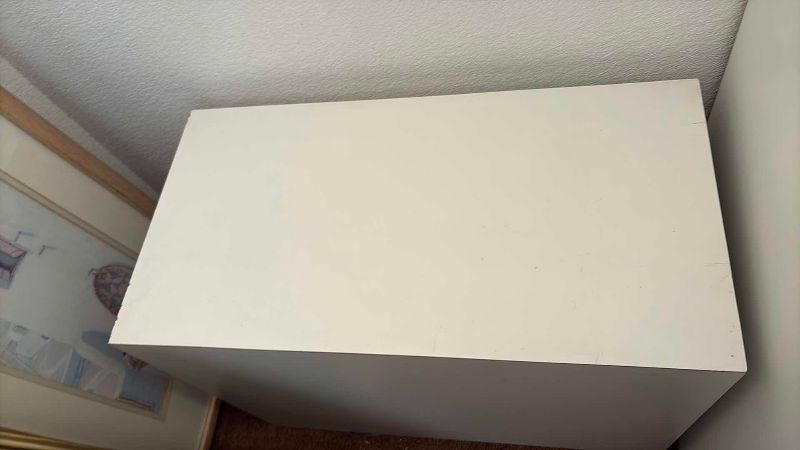 Photo 1 of WHITE LAMINATE STAND 22”X11.5”H16”